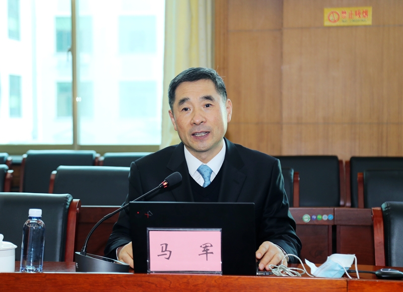 马军院士与校区青年教师谈成长