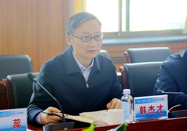 哈工大校长韩杰才到威海校区调研