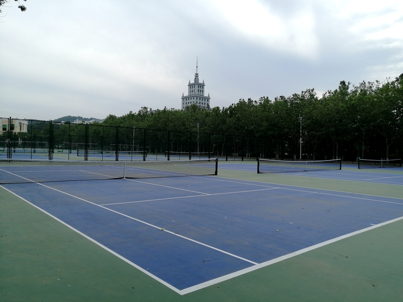 校内部分室外体育场恢复开放